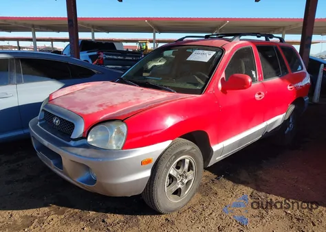 2004 Hyundai Santa Fe Gls из США, поврежденный, VIN KM8SC13D44U634555